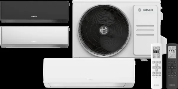 Bosch CL7000iU W 35 ES + CL7000i 35 E Single-Split Wandgerät-Set Weiß 3.4 kW