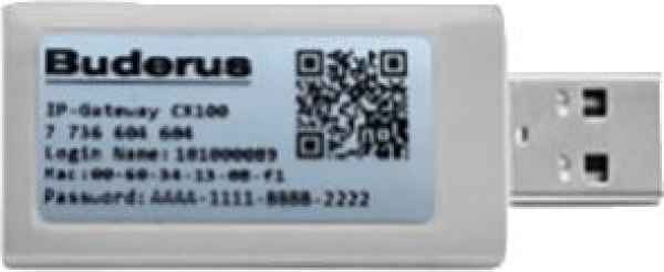 Logacool IP-Gateway CX100 Konnektivität zur App MyBuderus