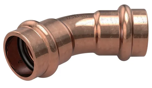 IBP Bogen 45° B Maxipro MPA5041 1" i/i Cu