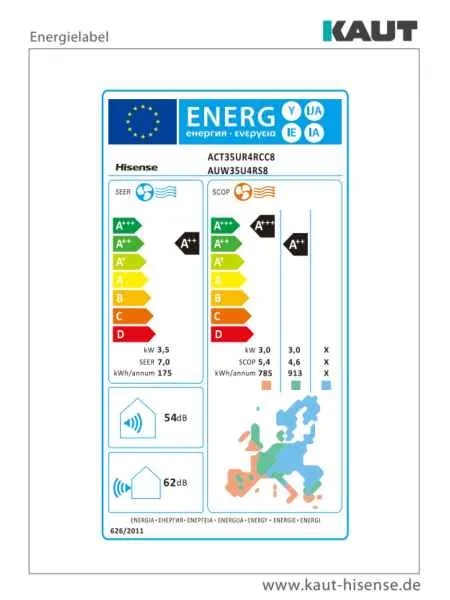 HISENSE Mini Kassettengerät ACT35UR4RCC8 - 3,5 kW HISENSE Mini Kassettengerät ACT35UR4RCC8 - 3,5 kW