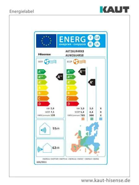 HISENSE BiFlow Truhengerät AKT26UR4RK4 - 2,6 kW HISENSE BiFlow Truhengerät AKT26UR4RK4 - 2,6 kW