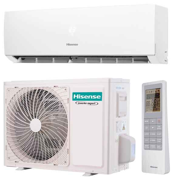 Hisense Green Comfort R290 Wandgerät-Set DJ35XE0EG + DJ35XE0EW - 3,5 kW Hisense Green Comfort R290 Wandgerät-Set DJ35XE0EG + DJ35XE0EW - 3,5 kW