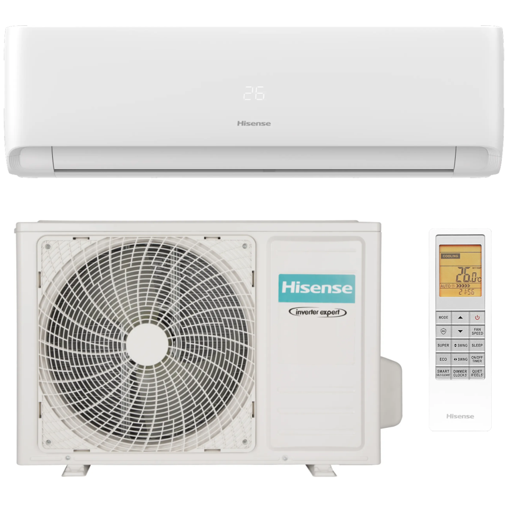 Hisense Expert Comfort KF35MR0BG + AS35MR0BW Klimaanlage Komplettset 3,5 kW