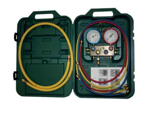 Refco 4-Wege Monteurhilfe mit Koffer M4-3-Deluxe-M-R134a