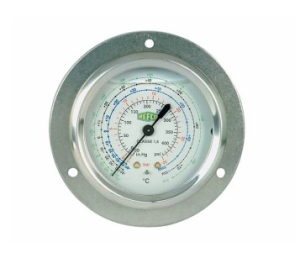 Refco Rohrfeder Manometer MR-205-DS-R407C