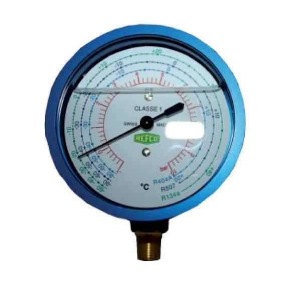 Refco Saugmanometer 80mm 1/8"NPT R5-240-M-1/+10bar