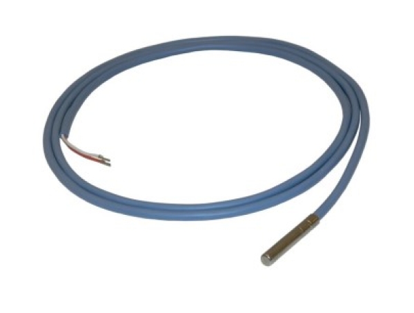 Dixell Temperaturfühler NTC NS6S 1,5m (Silikon blau) 6x40mm V2A