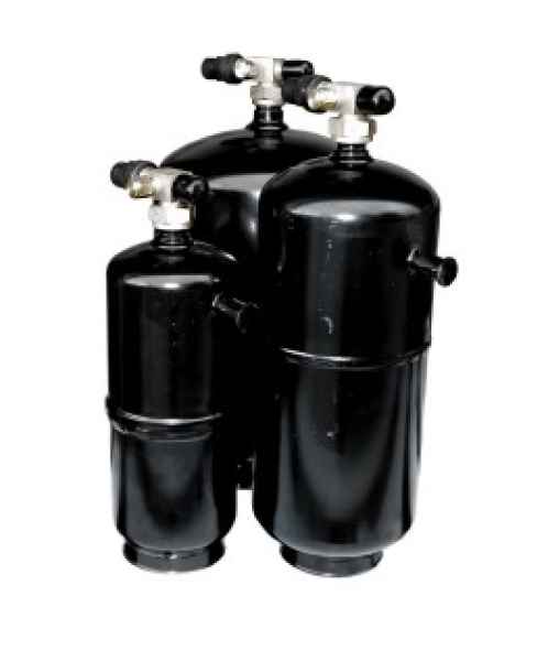 Frigomec Flüssigkeitssammler EFM 1.6 (M10/RV10) 1,6L m.Ventil 45bar