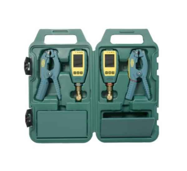 Refco Druck/Temperatur Messgerät TAP-Double-Set kompl. im Koffer je 2 Stk