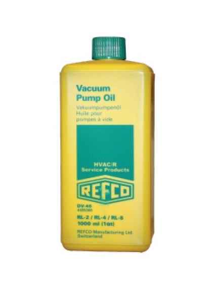 Refco Vakuumpumpenöl f.RL-4 DV-46 1,00L Plastikkanne