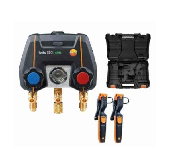 Testo digitale 2 Wege Monteurhilfe 550i Smart Set im Koffer App steuerbar