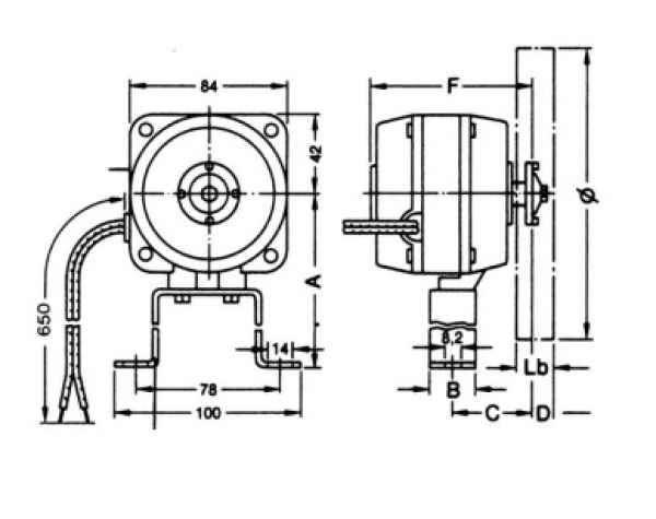 Bosch Ventilatormotor VKZ-3002K
