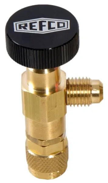 Refco Schraderventildurchgangsöffner A-38010 1/4" SAE x 1/4" SAE