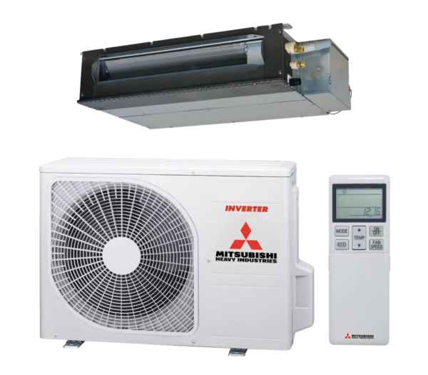 Mitsubishi Heavy S-Serie SRR Monosplit Kanalgerät-Set - SRR50ZS-W + SRC50ZSX-W3 - 5,0 kW Mitsubishi Heavy S-Serie SRR Monosplit Kanalgerät-Set - SRR50ZS-W + SRC50ZSX-W3 - 5,0 kW