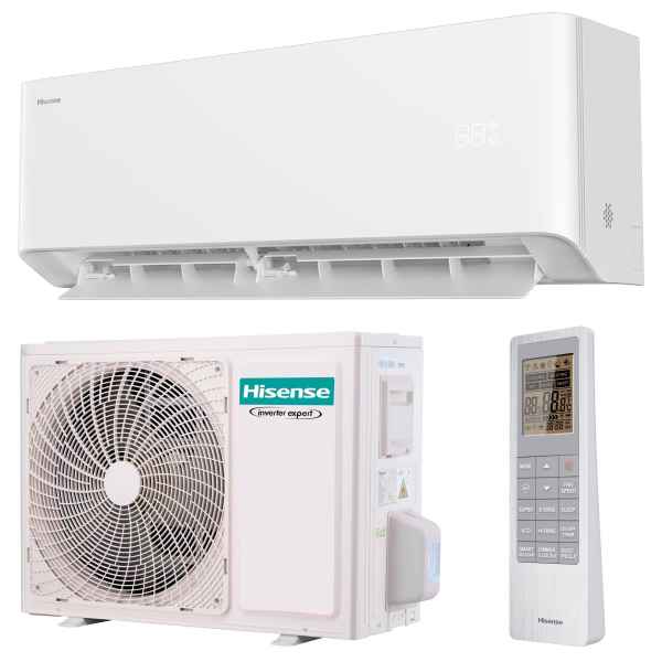 Hisense UNI HB weiß Wandgerät-Set HB70KW0AG + AS70KW0EW - 7,0 kW Hisense UNI HB weiß Wandgerät-Set HB70KW0AG + AS70KW0EW - 7,0 kW