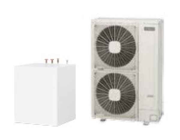 HITACHI Yutaki S80 Hochtemperatur-Wärmepumpe Set RWH-4.0VNFE + RAS-4WHVNPE - 230V Ausführung