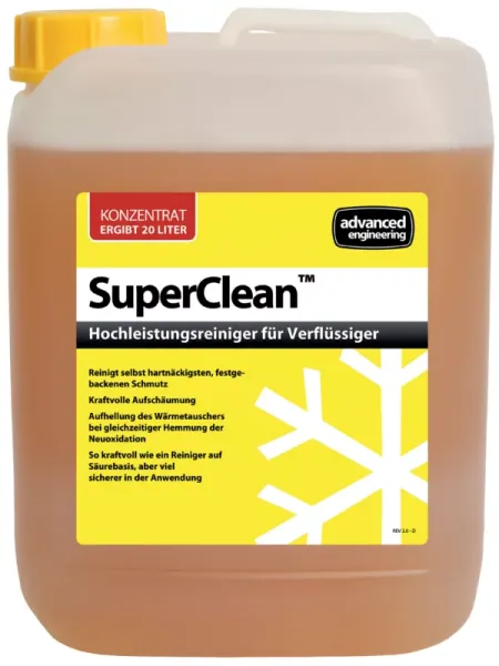 Reinigungsmittel f.Verflüssiger SuperClean Kanister 5L (Konzentrat)