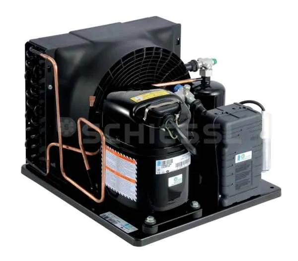 Tecumseh Verflüssigungssatz luftgekühlt CAJ 4476 YHR mit Kabel & Stecker 230V Tecumseh Verflüssigungssatz luftgekühlt CAJ 4476 YHR mit Kabel & Stecker 230V