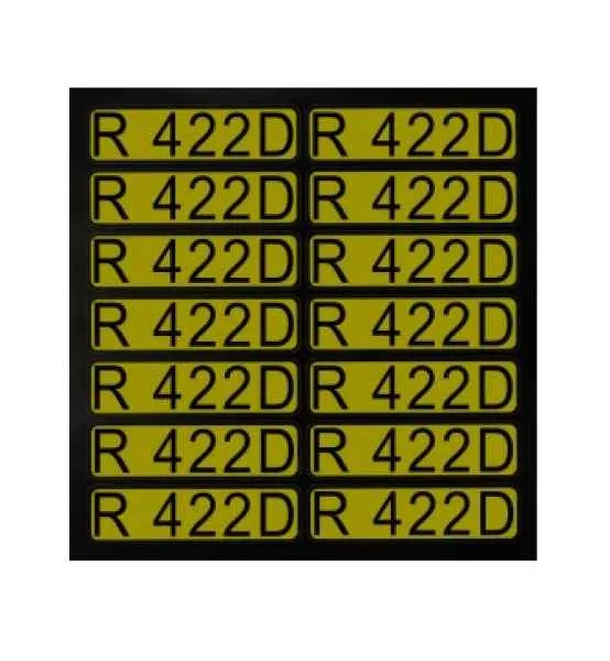 Aufkleber für Richtungspfeile R422D (1 Satz = 14 St.)