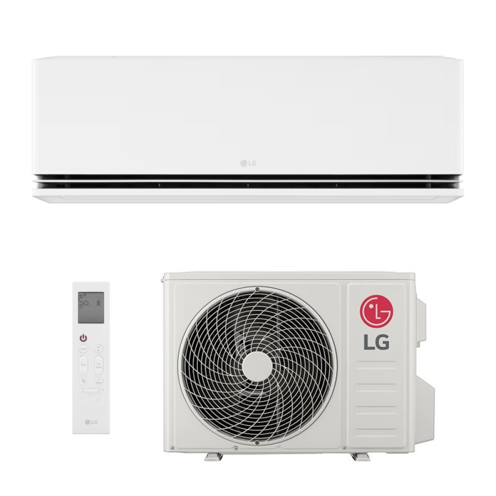 LG Dualcool AI H09S1DA.NS1 / H09S1DA.U12 Single-Split Set | 2,5 kW | R32 WiFi Klimaanlage