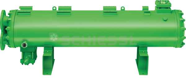 Bitzer Bündelrohr-Verflüssiger K123H-2/4 Pass Anschluß f.Stadtwasser