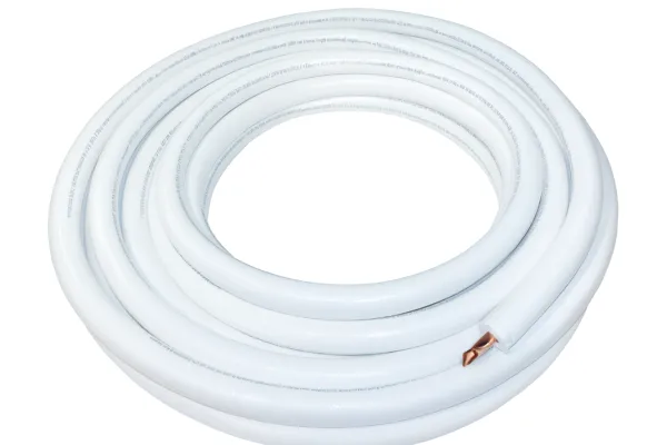 Isoliertes CU-Rohr Ebrilsplit 1/2"x0,8mm Bund 25m, Isol. schwerentflammbar, 10mm* CU1/2"ISOLIERT