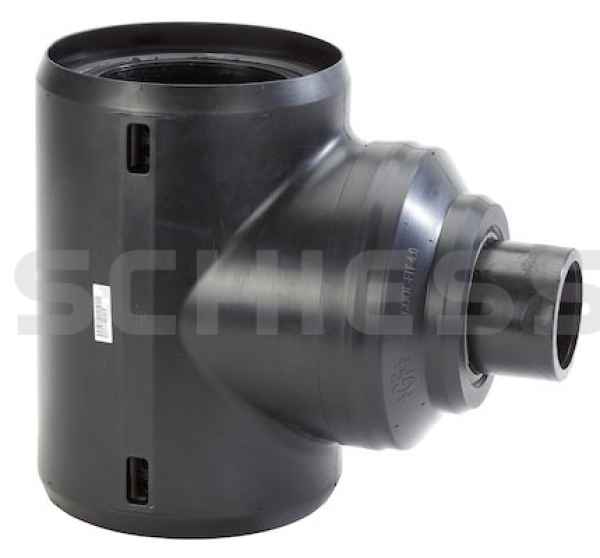 COOL-FIT 4.0 T90° reduziert ISOL PE100 SDR11 D225/D90