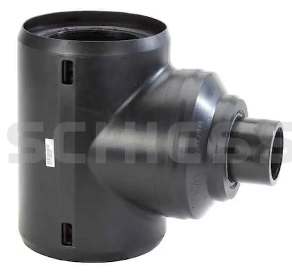 COOL-FIT 4.0 T90° reduziert ISOL PE100 SDR11 PN16 D225/D63