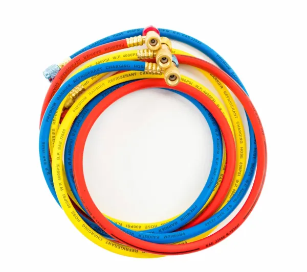 CPS Füllschlauchsatz 55bar HP5NG 3x1500mm mit Ventil 1/4"x1/4"