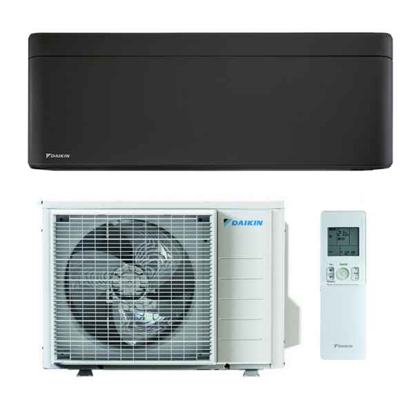 DAIKIN Stylish FTXA25BB+RXA25A Wandgerät R32 SCHWARZ - 2.5 kW