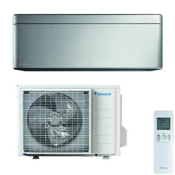DAIKIN Stylish FTXA20BS+RXA20A9 Wandgerät R32 SILBER - 2.0 kW DAIKIN Stylish FTXA20BS+RXA20A9 Wandgerät R32 SILBER - 2.0 kW