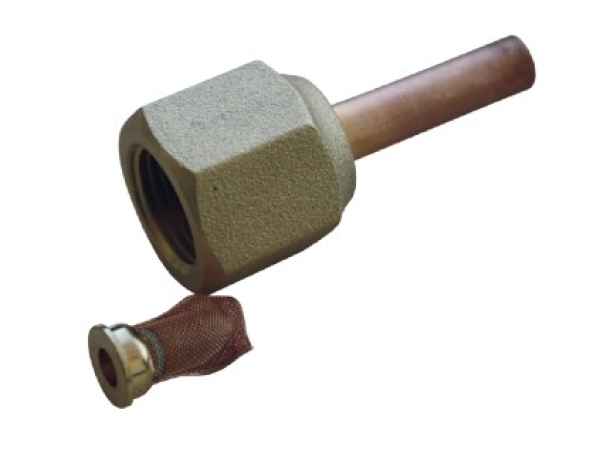 Danfoss Lötadapter T2/TE2 m.Filter f.Düse 6mm Löt 068-4101