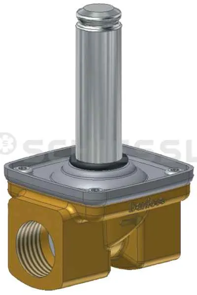 Danfoss Magnetventil o.Spule f.Wasser EV220 B6B G 1/4" 032U1236