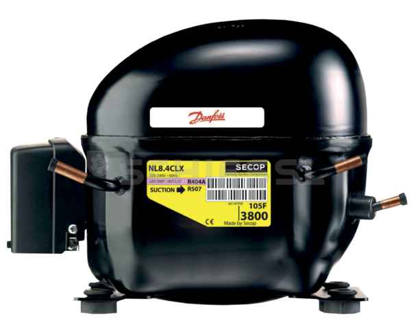 Danfoss Verdichter R404A/R507 NF7MLX 230V 195B0443