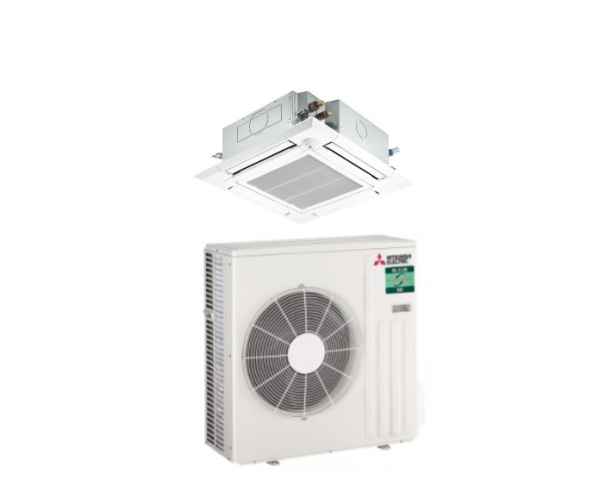 Mitsubishi Electric 4-Wege-Deckenkassette PLA-M71EA2 + SUZ-M71VA - 7,1 kW