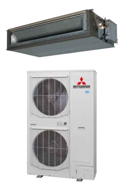 MITSUBISHI HEAVY Kanalgerät Set FDU280VH + FDC280VSA-W - 27,0 kW