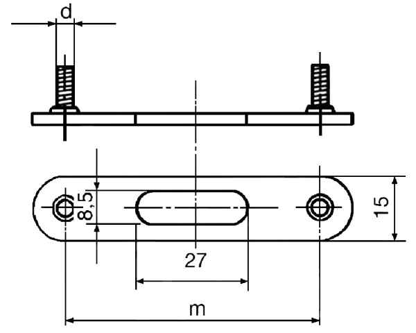 Hilti Montageplatte DH105
