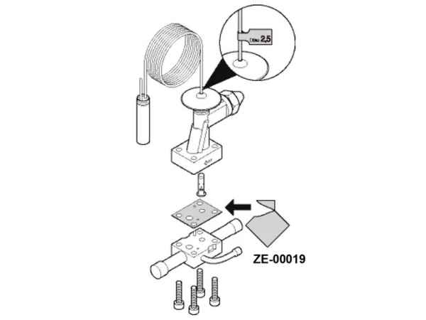 Honeywell Flachdichtung f. TMVL(X) ZE-00019