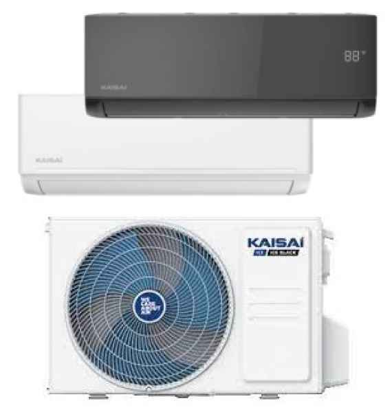 KAISAI Ice Black KLB-12HRHI + KLB-12HRHO Wandgerät-Set - 3,5 kW