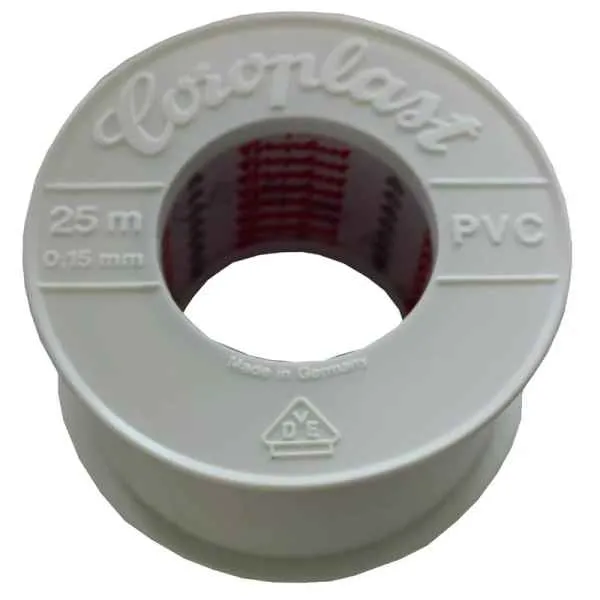 Isolierband Coroplast Rolle 25m/50mm Weiss Isolierband Coroplast Rolle 25m/50mm Weiss