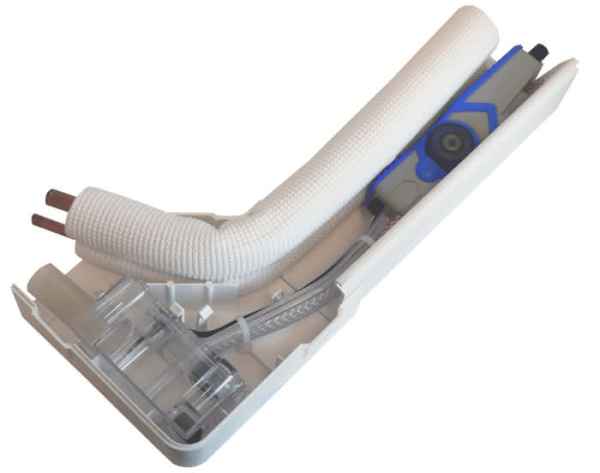 Charles Austen Pumps Tauwasserpumpe MicroBlue X86-008 mit Behältersensor, Alarmkabel und reinweißen Kanal