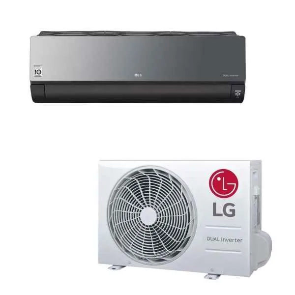 LG AC024BK.NSK + AC24BK.U24 ARTCOOL Mirror Wandgerät-Set 6.6 kW LG AC024BK.NSK + AC24BK.U24 ARTCOOL Mirror Wandgerät-Set 6.6 kW