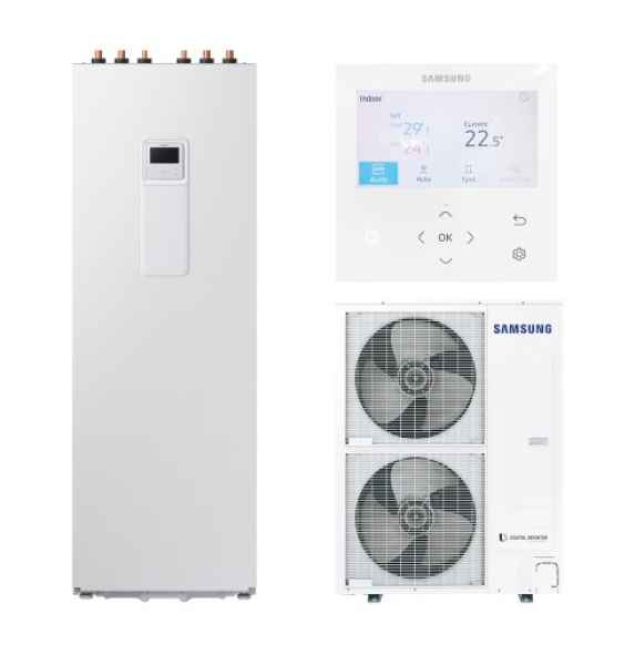 SAMSUNG Mono 12kW 400V m. ClimateHub 260L Wärmepumpe