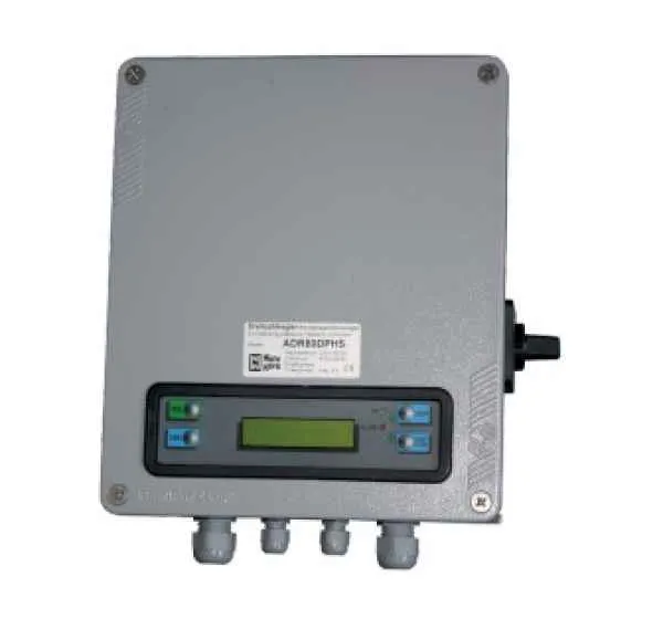 Micro Nova Drehzahlregler i.Gehäuse ADR-80DPHS 400V/230V m.Hauptschalter Micro Nova Drehzahlregler i.Gehäuse ADR-80DPHS 400V/230V m.Hauptschalter