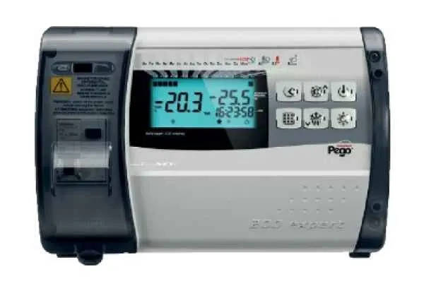 Pego Schaltkasten elektronisch 230V ECP Plus R200 Expert m.Datenlogger 3NTC Pego Schaltkasten elektronisch 230V ECP Plus R200 Expert m.Datenlogger 3NTC