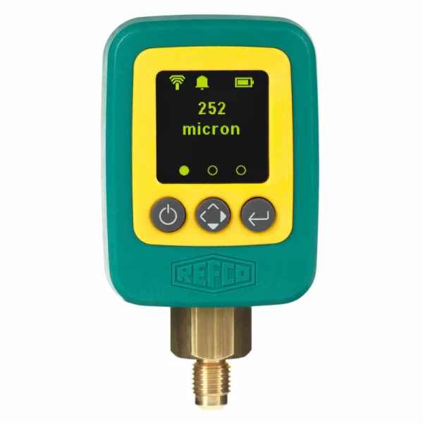 Refco Digitales Vakuum-Messgerät REFVAC-RC mit Bluetooth