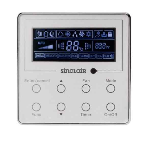 SINCLAIR Multisplit Kanalgerät MV-D24BI2 - 7,0 kW