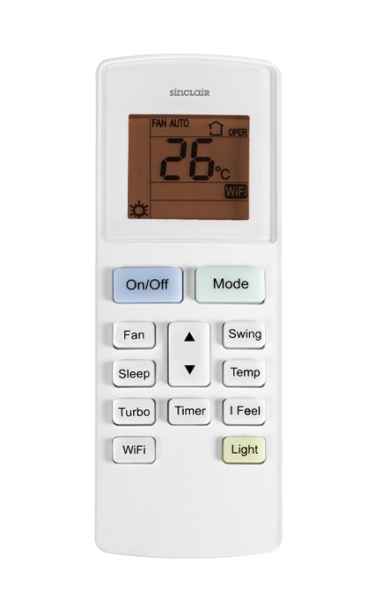 SINCLAIR RAY SIH-12BIR + SOH-12BIR Split-Wandgerät Set 3.2 kW