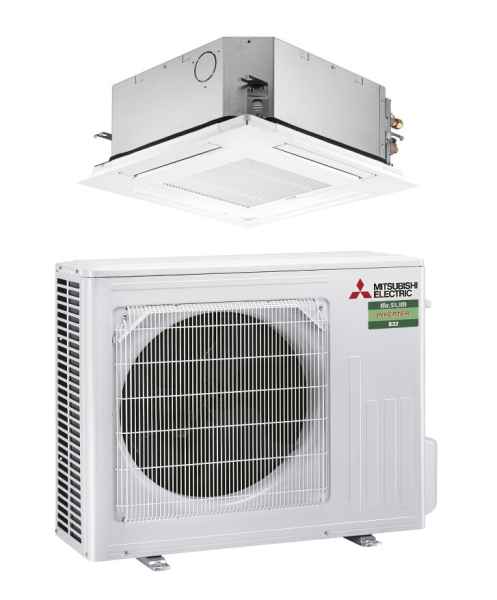 Mitsubishi Electric SLZ-M50FA2+SUZ-M50VA 4-Wege-Deckenkassette 4.6 kW