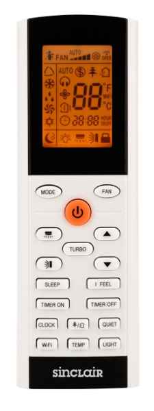 SINCLAIR Multisplit Wandgerät TERREL Serie SIH-24BITW - 7,0 kW